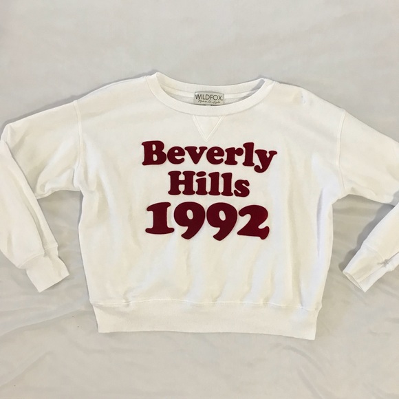 Wildfox Tops - Wildfox Beverly Hills 1992 Sweatshirt. Size L